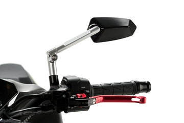 HARLEY DAVIDSON SPORTSTER S RH 1250 S [2025] - F1.1 rear view mirror left | Anodized aluminum / black | PUIG 018DN