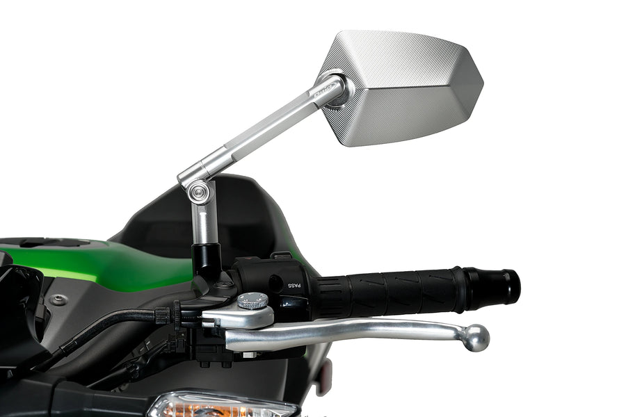 HARLEY DAVIDSON SPORTSTER S RH 1250 S [2025] - GT.1 rear view mirror left | Aluminum anodized / Aluminum anodized | PUIG 019DD