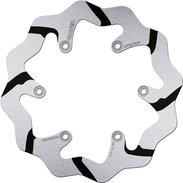 Husqvarna WR 450 [1973] - BRAKE DISC FIXED WAVE GROOVED OVERSIZE – Picture 1