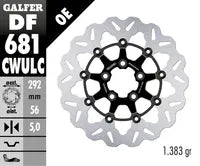 Harley-Davidson FXDBP 1690 Dyna Street Bob Factory Custom [2016] - Brake discs - Surface: Black, Silver - Image 6