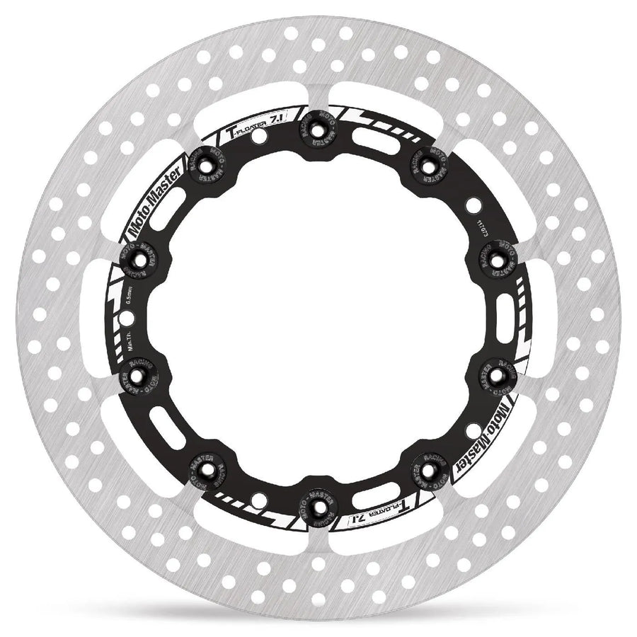 Bmw K 1600 Grand America [2018-2024, 2022-2024] - HALO series T-Floater brake disc - Surface: Black, Silver - Image 1