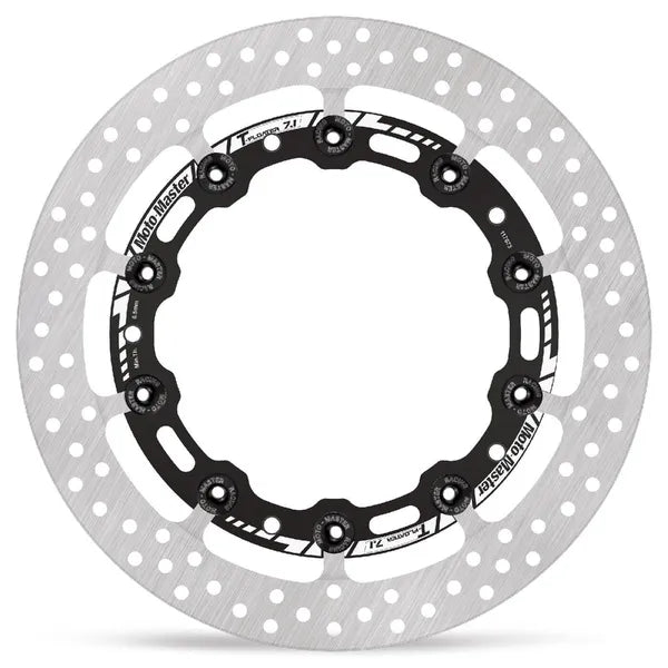 Bmw K 1600 Grand America [2018-2024, 2022-2024] - HALO series T-Floater brake disc - Surface: Black, Silver - Image 3