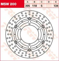 Bmw K 1100 Lt [1990-1991, 1993-1994, 1995-1996, 1997-1998] - Flame Series floating brake disc - picture 7