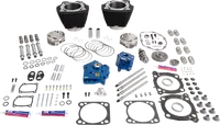 Harley-Davidson FXLRST 1923 Softail Low Rider ST 117 H.O. [2026] - 132" Power Package Motorleistungs-Kit – Oberfläche: Schwarz, Nicht hervorgehobene Kühlrippen – Bild 3