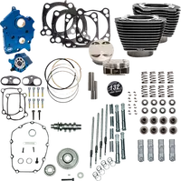 Harley-Davidson FLHTCUTG 1750 Tri Glide Ultra Anniversary 107 [2018] - 132" Power Package Motorleistungs-Kit – Oberfläche: Black Granite – Bild 7
