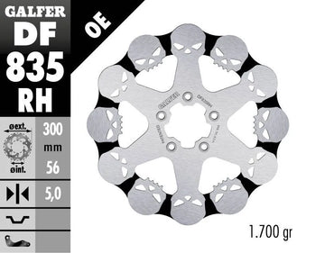 Harley-Davidson Xg 750 Street [2015] - Fixed brake disc Skull - Image 2
