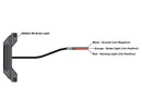 honda cb 500 [DENALI] – B6 LED brake light kit with license plate holder-2