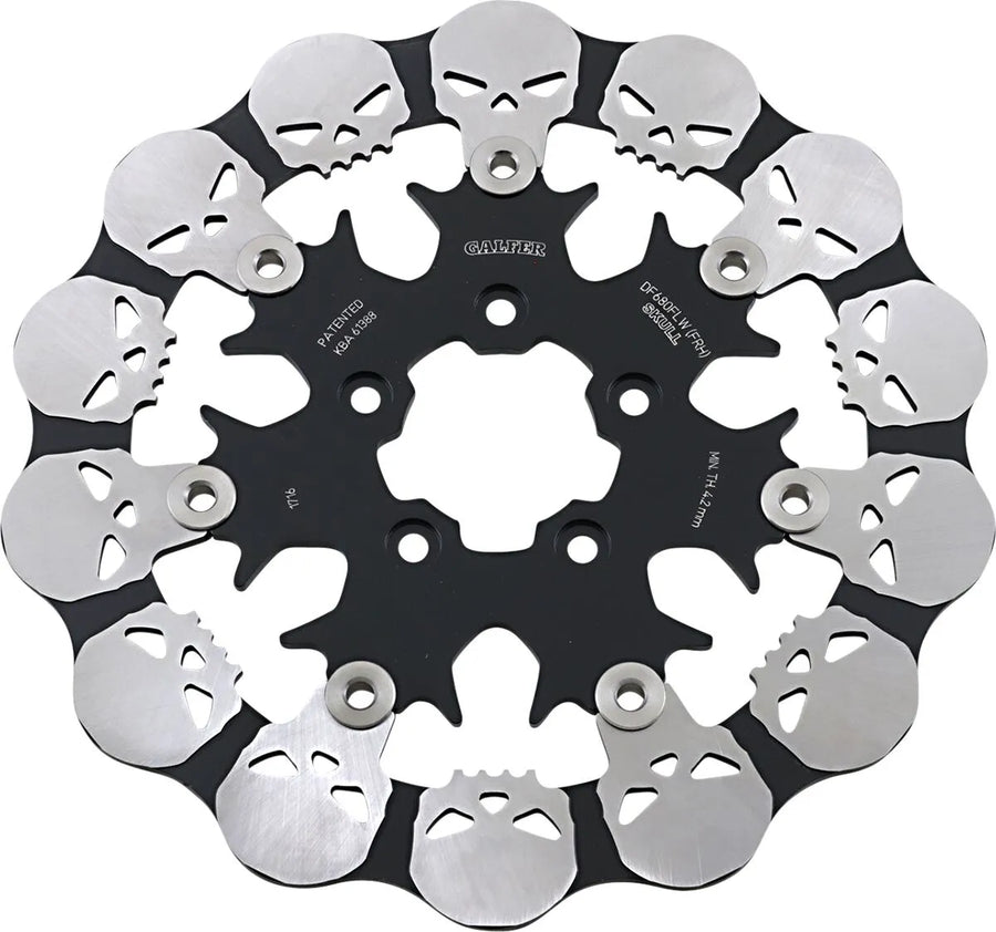 Harley-Davidson XL 883 R Roadster [2004, 2009-2010, 2013] - Skull brake disc - picture 2