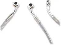 Harley Davidson Flhtcui [DRAG SPECIALTIES] - Stainless Steel Brake Line Kit, Extended