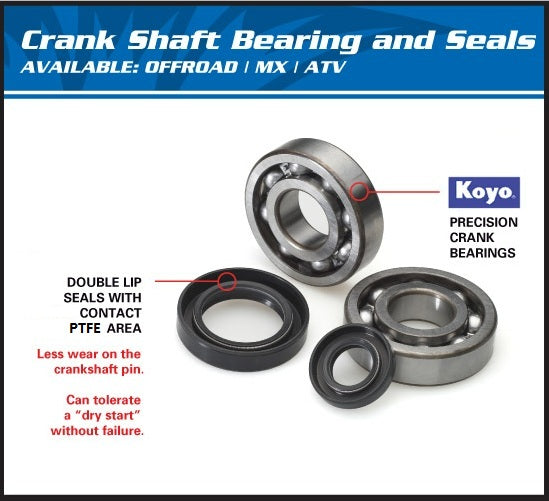 GAS GAS MC 250 [2003-2007] - crankshaft bearing & oil seal set