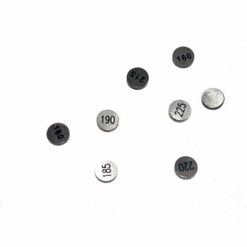 Yamaha V 90 [TOURMAX] - valve shims Ø25mm - starter set with 2 pieces per thickness