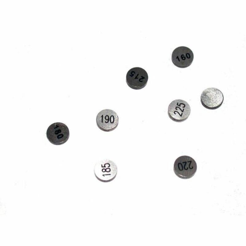 Yamaha Fz 600 [TOURMAX] - valve shims Ø29mm - starter set with 2 pieces per thickness
