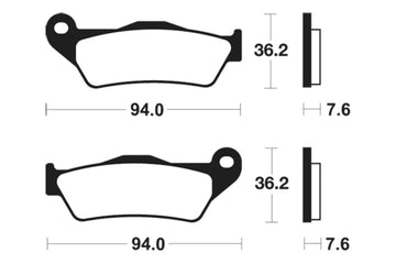 Moto Guzzi Stelvio 1200 [Tecnium] - brake pads - 0