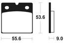 Moto Guzzi Le Mans 3 [Tecnium] - sinter metal brake pads-2