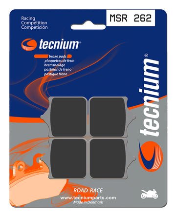 Ktm 990 Duke R [TECNIUM] - Professional Racing Sintered Metal Brake Pads - MSR262