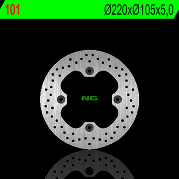 Honda Vtr 1000 [NG BRAKE DISC] - round rigid brake disc