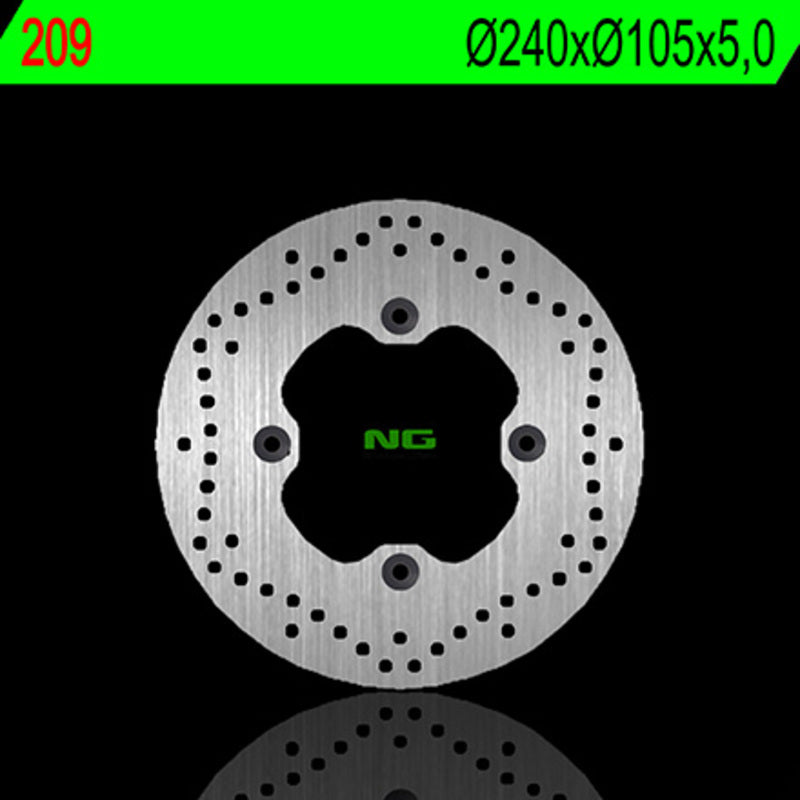 Honda Cb 500 [NG BRAKE DISC] - round rigid brake disc
