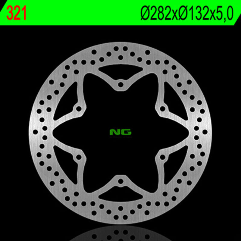Yamaha Xv 750 [NG BRAKE DISC] - round rigid brake disc