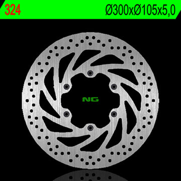 Bmw F 650 Cs Scarver [NG BRAKE DISC] - round rigid brake disc