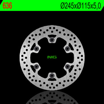 Yamaha Yzf 750 [NG BRAKE DISC] - round rigid brake disc