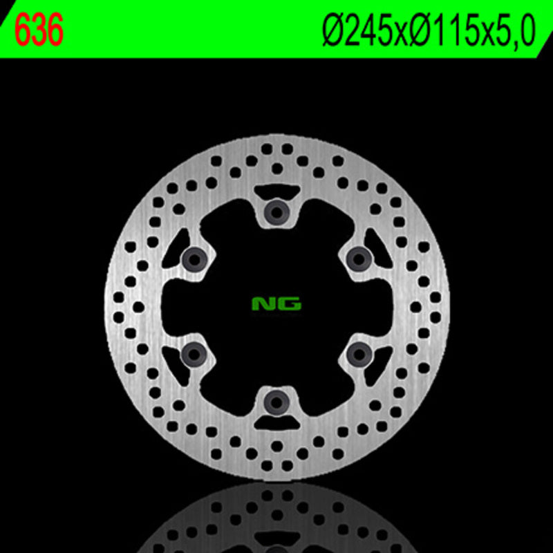 Yamaha Trx 800 [NG BRAKE DISC] - round rigid brake disc