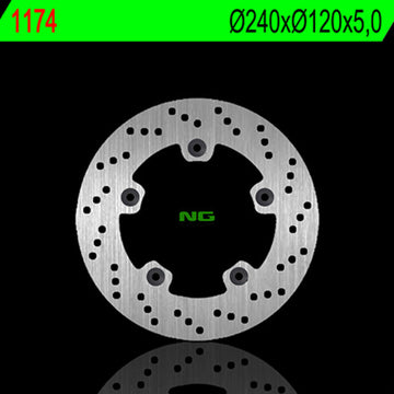 Suzuki Gladius 650 [NG BRAKE DISC] - round rigid brake disc