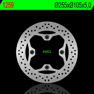 Bonneville 865 [NG BRAKE DISC] - round rigid brake disc