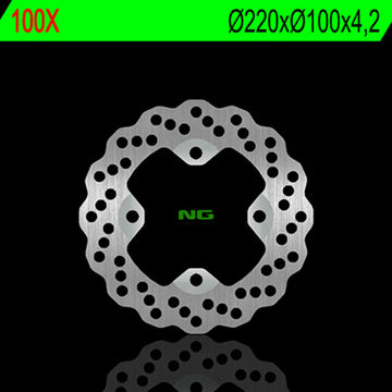 Kawasaki Kle 650 [NG BRAKE DISC] - Wave rigid brake disc