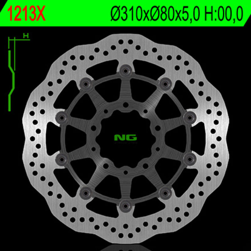 Kawasaki Z 800 [NG BRAKE DISC] - Wave floating brake disc