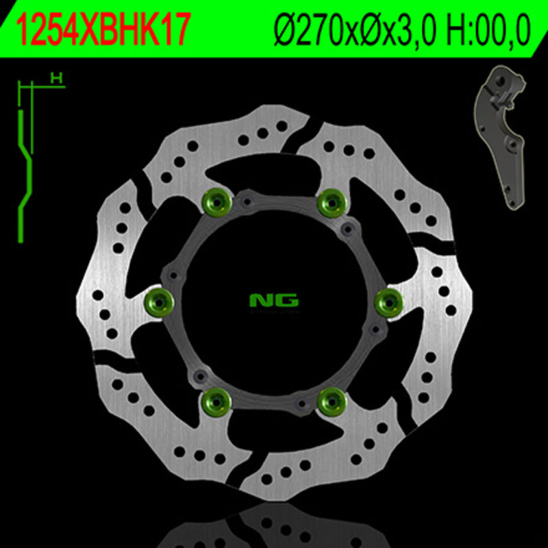 Ktm Sx-F 250 [NG BRAKE DISC] - Wave floating brake disc