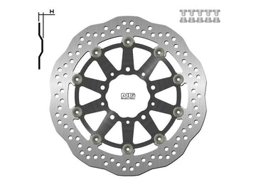 Kawasaki Vulcan S [NG BRAKE DISC] - Wave floating brake disc