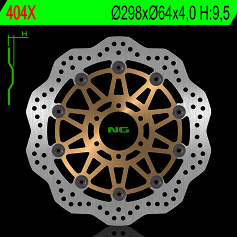 Yamaha Tdm 850 [NG BRAKE DISC] - Wave floating brake disc