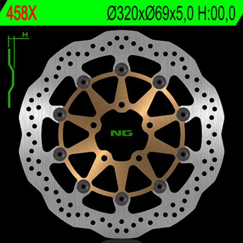 Suzuki Gsx 1300 Hayabusa [NG BRAKE DISC] - Wave floating brake disc