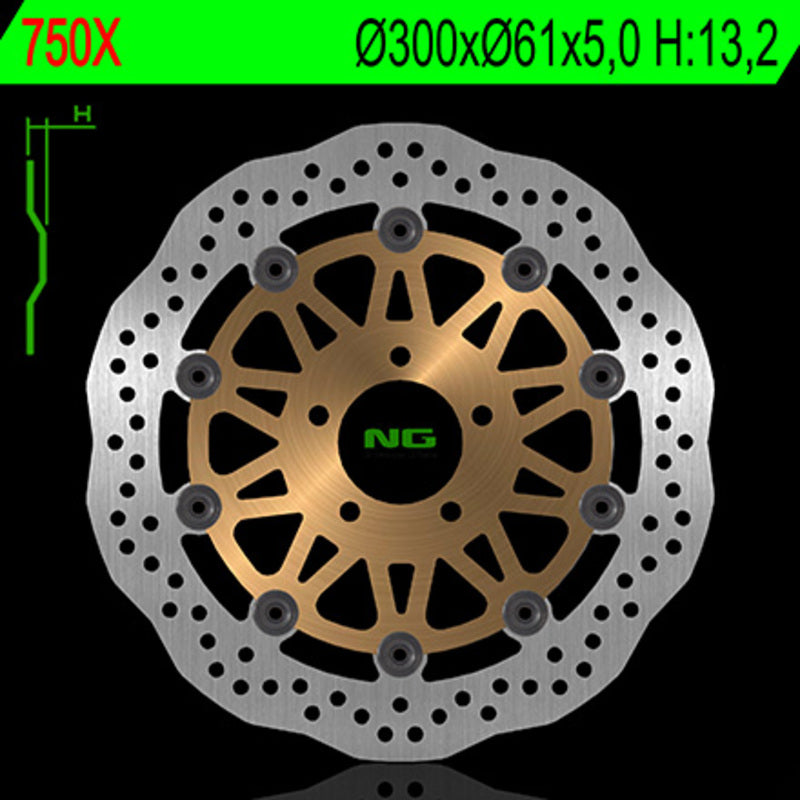 Kawasaki Z 750 [NG BRAKE DISC] - Wave floating brake disc
