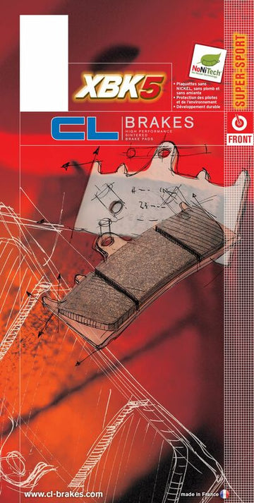 Gasgas Sm 700 [CL BRAKES] - Street Sintered Metal Brake Pads - 1033XBK5 - 0