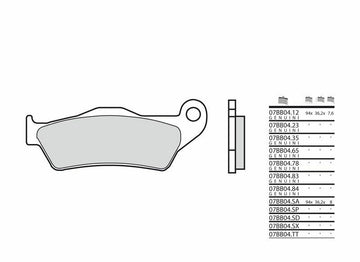 Moto Guzzi Stelvio 1200 [Brembo] - brake pads