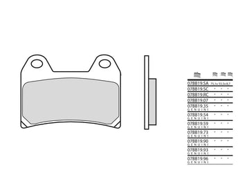 Moto Guzzi Stelvio 1200 [Brembo] - brake pads