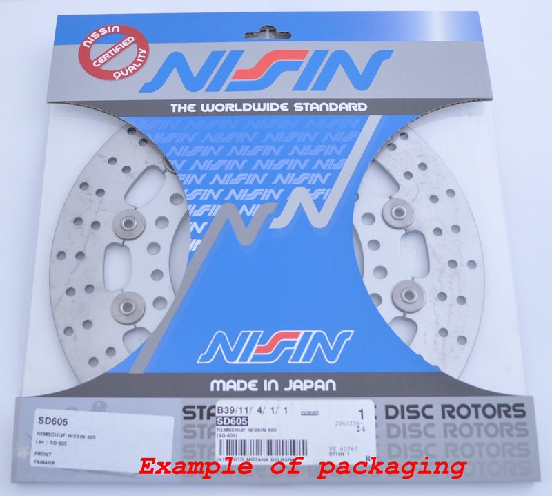 Honda Hornet 600 [NISSIN] - round rigid brake disc