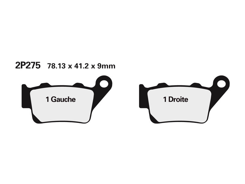 KTM 790 Duke LC8C [Nissin] - brake pads