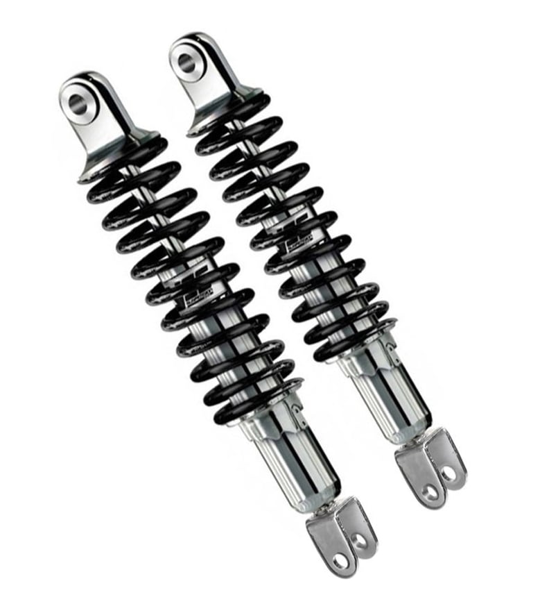 Honda CB 750 K Four (CB 750) [1969-1978] - double rear shock absorber, double tube hydraulics