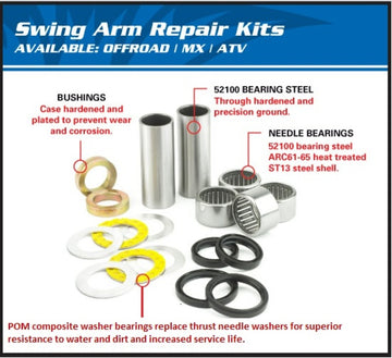 Ktm Gs 620 Rd [ALL BALLS] - Swingarm repair kit KTM/Husqvarna