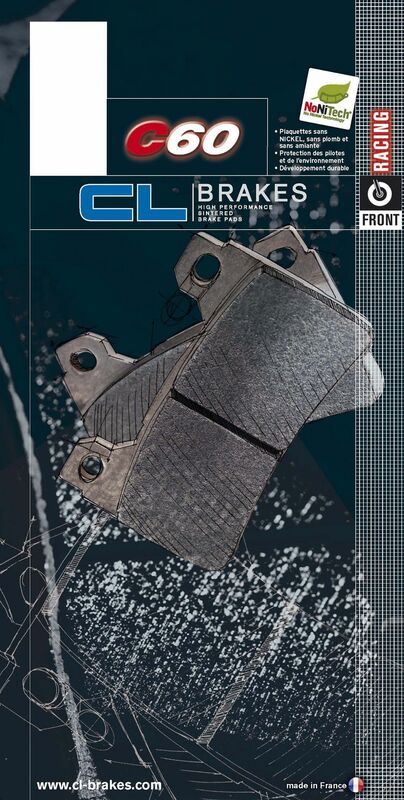 Hyperstrada 821 [CL BRAKES] - Racing sintered metal brake pads - 1232C60
