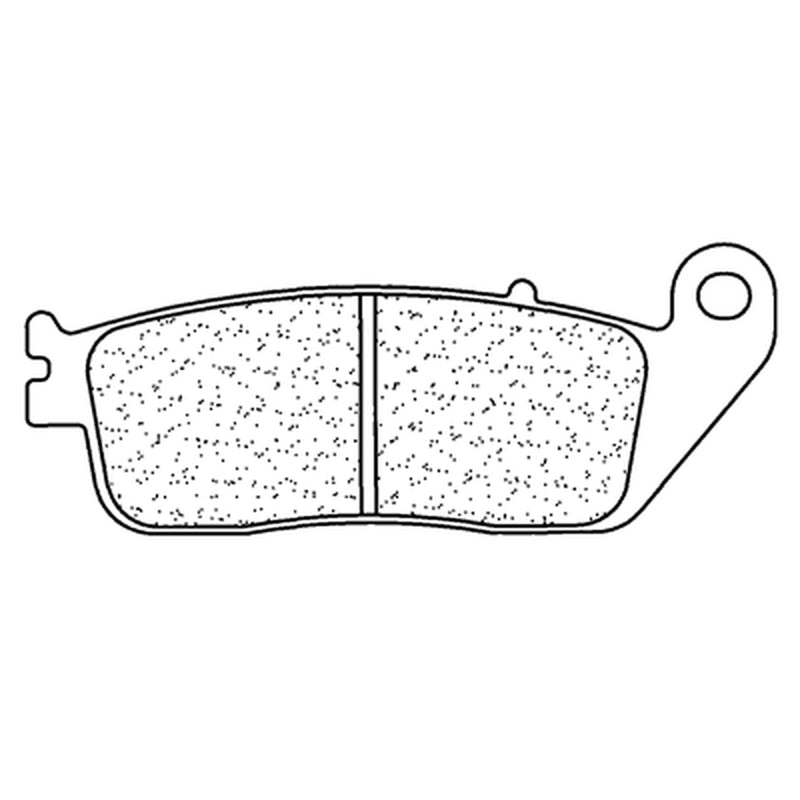 Honda Ntv 650 [CL BRAKES] - Racing sintered metal brake pads - 2256C60