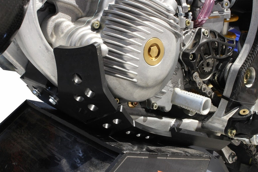 Tm Racing EN 250 4 T FI ES [2020] - Enduro Xtrem Unterfahrschutz - HDPE 8 mm TM EN/MX 250/300