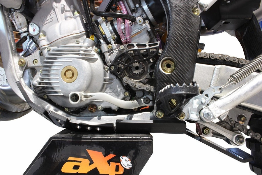 Tm Racing EN 250 4 T FI ES [2020] - Enduro Xtrem Unterfahrschutz - HDPE 8 mm TM EN/MX 250/300