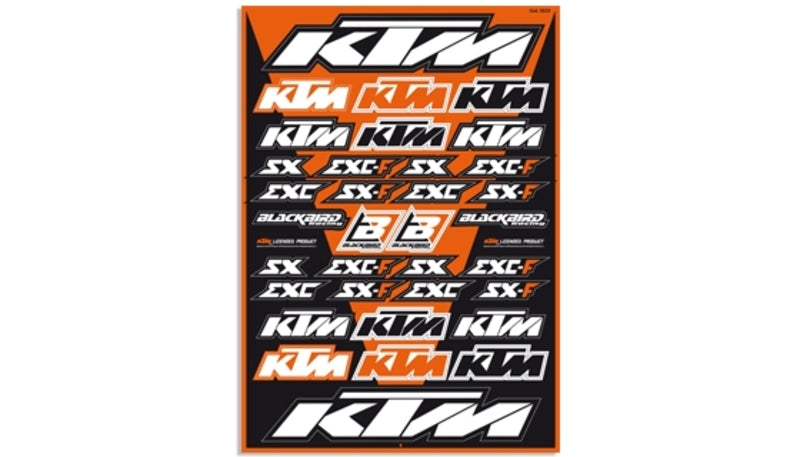 KTM ER 600 LC4 [Blackbird]-Universal sticker kit