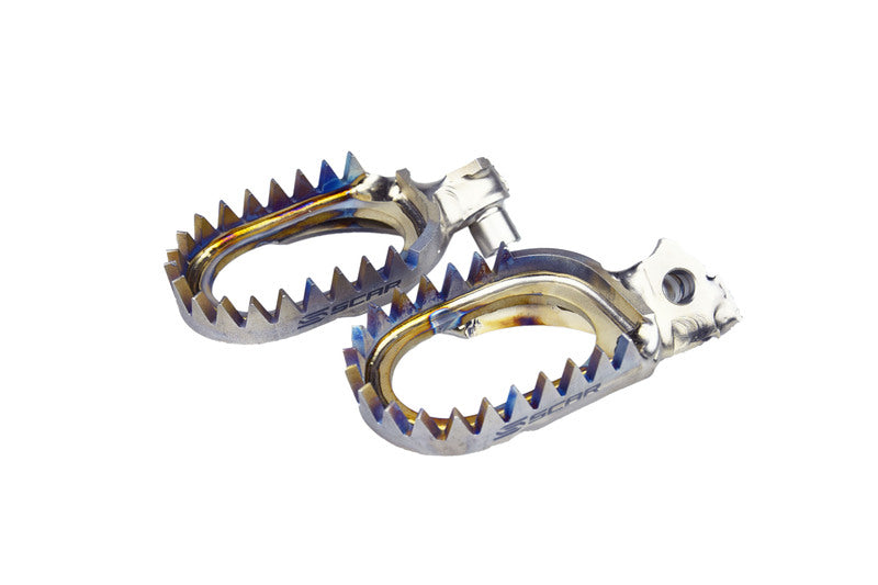 Yamaha Yz 426 [SCAR] - titanium footrests self-cleaning