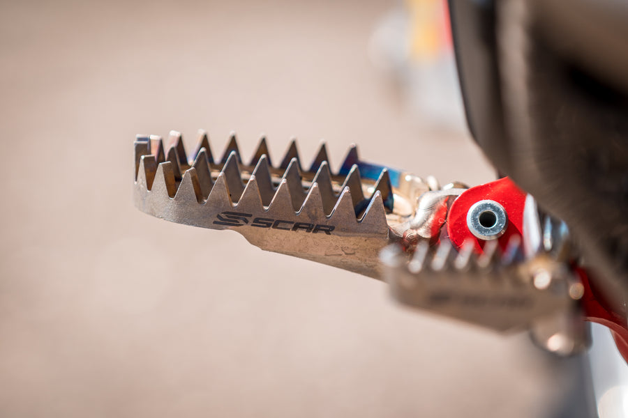 KTM 250 EXC F [2017-2023] - Titanium Fußrasten Gripper