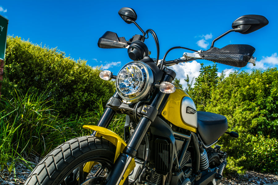 BETA RR 300 2 T [2020-2024] - Carbon Handschützer Echtes Carbon Fiber