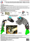 Honda CB 650 F RC75 [2014-2016] - NUMMERNHALTER ACCESS DESIGN HONDA CB650F